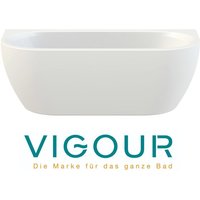 Derby Vorwand-Badewanne mit Verkleidung 180 x 80 cm, weiß glanz - Vigour von VIGOUR