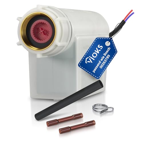 VIOKS Magnetventil Geschirrspüler Ersatz für Bosch 00263789 Bitron Typ 902 - Reparatursatz, Aquastop Ventil für Zulaufschlauch Geschirrspüler von VIOKS