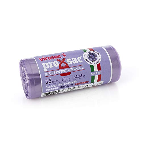 VIROSAC Rolle 15 Stück Duft von Lavendel, Nylon, lila, 52 x 0.1 x 65 cm von VIROSAC