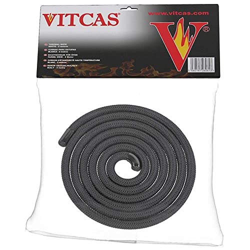 Schwarz Herd Fire Dichtschnur 8 mm – 2 Meter von VITCAS