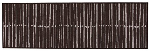 VIVA LA CUCINA Teppich, Synthetikfaser, braun, 57 x 140 x 0,80 cm von VIVA