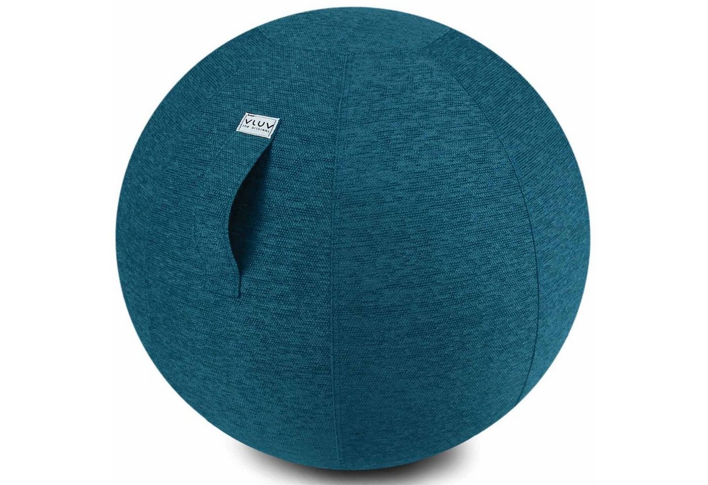 VLUV Stuhl Vluv Stov Stoff-Sitzball Durchmesser 70-75 cm Petrol / Blau- Grün von VLUV