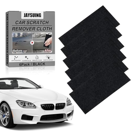 Nano Sparkle Tuch 6 Stück - Nanomagic Tuch Car Scratch Remover, zum Ausbessern und E ntfernen von Kratzern im Auto, Magic Nano Sparkle Tuch, für Kleine Kratzer, Lackpflege, Autoreinigung von VOHESEA