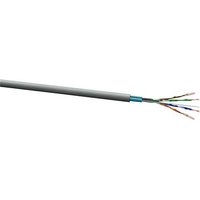 VOKA Kabelwerk 102582-00 Netzwerkkabel CAT 5e F/UTP 4 x 2 x 0.13mm² Grau Meterware von VOKA Kabelwerk