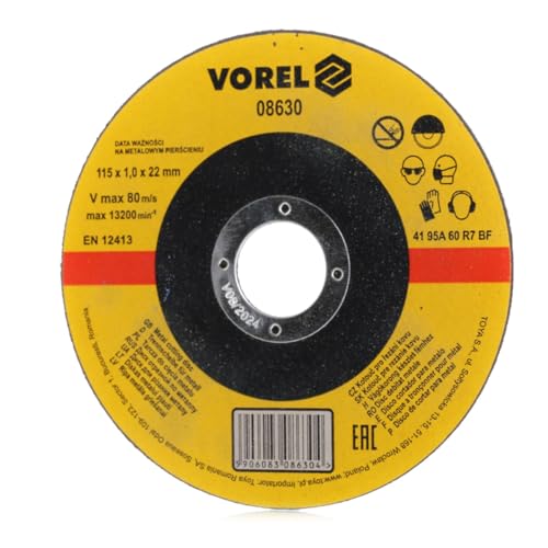 METAL CUTTING DISC 115x1x22MM von VOREL