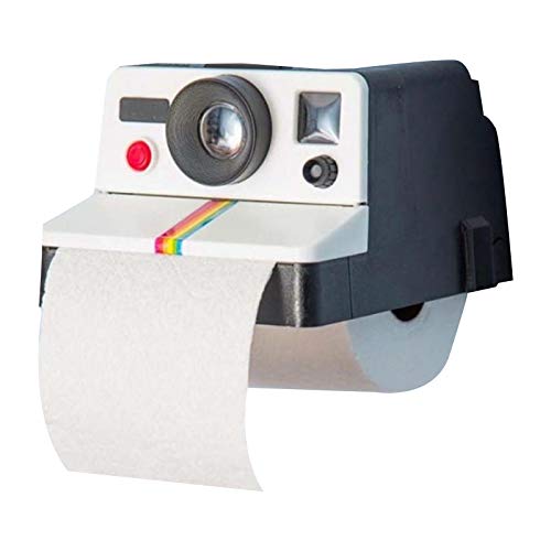 Retro Kamera Toilettenpapierhalter Home WC Deko Tissue Box Geschenke Tissue Halter Serviettenspender für Home Office Auto von VVXXMO