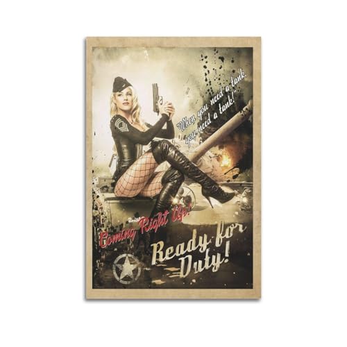 VZRSQZK Poster mit Aufschrift "When You Need A Tank, You", dekoratives Gemälde, Leinwand, Wandposter und Kunstdruck, modernes Familienschlafzimmer-Dekor-Poster, 20 x 30 cm von VZRSQZK