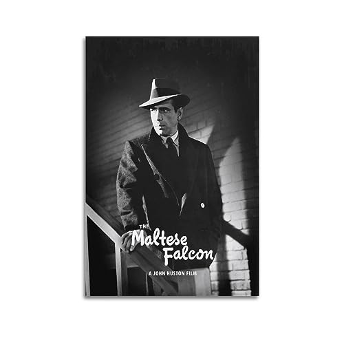 VZRSQZK Schauspieler Humphrey Bogart Poster, dekoratives Gemälde, Leinwand, Wandposter und Kunstdruck, modernes Familienschlafzimmer-Dekor-Poster, 40 x 60 cm von VZRSQZK