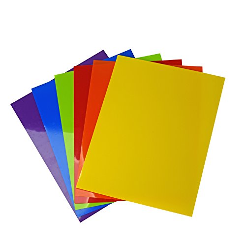Vaessen Creative Schrumpffolie Set 6 Farben A5, 12 Blatt, Plastic, Multicolour, 14.8 x 21 x 0.3 cm, Einheiten von Vaessen Creative