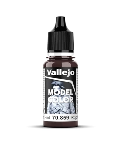 Vallejo Model Color 17 ml Acrylic Paint - Black Red/Cadmium Brown von Vallejo