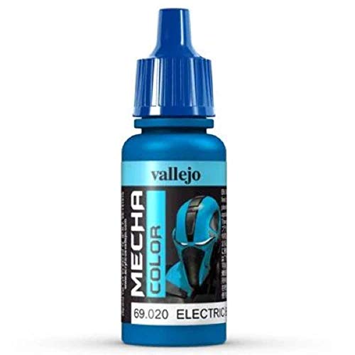 Vallejo AV Mecha Acryl-Farbe für Airbrush, electric blue, 17 ml von Vallejo