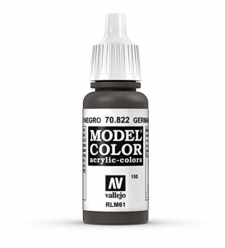 Vallejo, Model Color, Acrylfarbe, 17 ml German Cam Black Brown von Vallejo