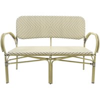 VEBA Felix Bistrobank Rattan von Veba