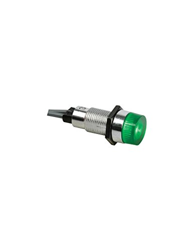 VS-ELECTRONIC - 124015 Signalleuchte, 13 mm, 12 VDC, Grün KRJF012V von Velleman