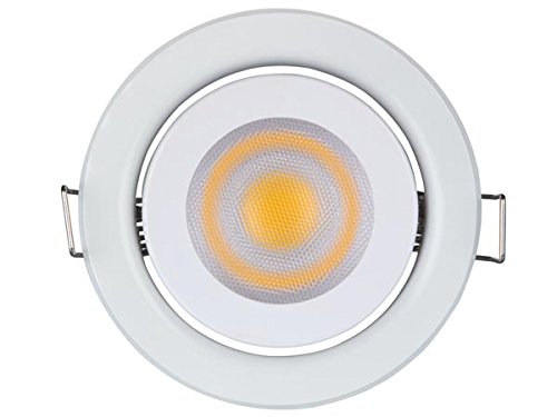 VELLIGHT - LAL3E3K LED-Einbaustrahler, GU10 Typ, 5 W, 230 V, Warmweiß 175997 von Velleman