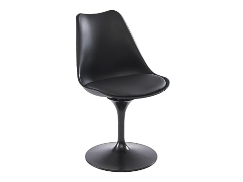 Vente-unique - Stuhl - Polypropylen, Kunstleder & Metall - Schwarz - XAFY von Vente-unique