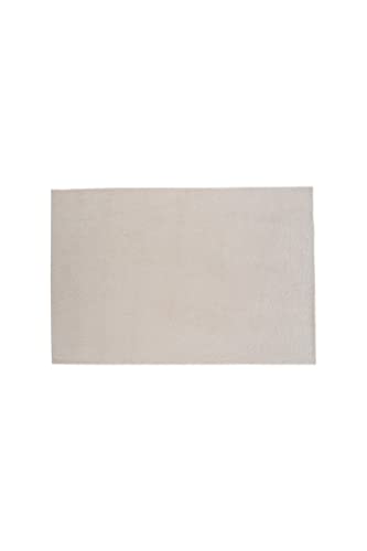 Teddy-Polyester-Teppich - 200 x 300 - Weiß von Venture Home