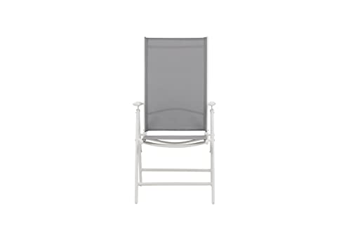 Venture Home Break - 5:pos Chair - White alu/Grey textilene von Venture Home