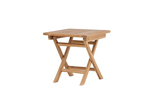 Venture Home Kenya-Lounge Table-Natural-Teak-5050Cm Table, Gold, 50x50 von Venture Home