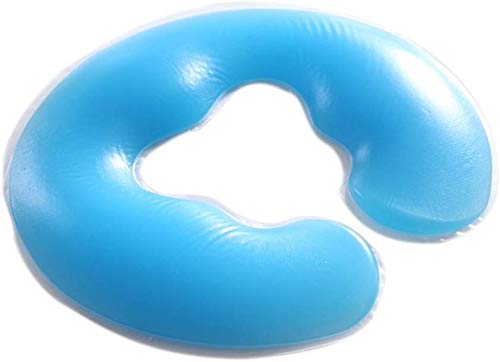 Venus Valink Health Care Silikon Spa U-Form Kissen Spa Gel Pad Gesichtsauflage Körpermassage Kissen Kissen Kissen Weichkissen Matte blau von Valink