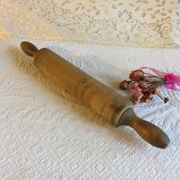 Vintage Große Größe Rollnadel. Ein Stück Holzrollnadel. Solide Gut Hergestellt. Toll Zur Darstellung Oder Verwendung von VeryVictorianStudio