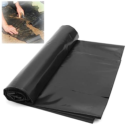 HDPE Dichtungsfolie Teichfolie Flexible Teichplane 0.12mm Fischteichfolie Gartenpoolmembran UV-beständiges Teichmembran Undurchlässige Schwimmteich Folie 1x1m 2x5m 3x6m 4x4m 8x10m 10x10m ( Size : 3x10 von Vetris