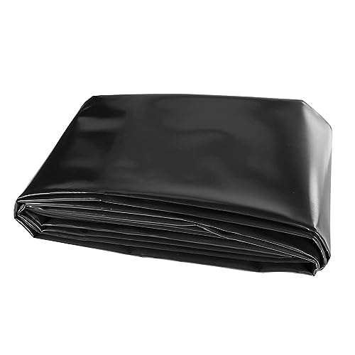 Teichfolie 2.5x8m 3x4m 5x5m 6x8m Schwarz HDPE Teichplane Flexibel Gartenteiche Dichtungsfolie Gartenteichfolie Teichmembran Für Fischteiche, Brunnen, Wassergarten Und Wasserfall ( Size : 2.5x5m(8.2x16 von Vetris