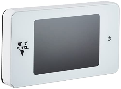 TELESE E0378-60 Digitaler Türspion, Weiß, 4" von VI.TEL.