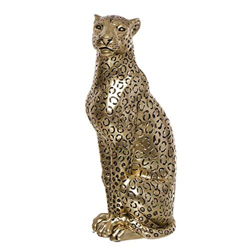 Vidal Regalos Dekofigur Leopard, goldfarben, 28 cm von Vidal Regalos