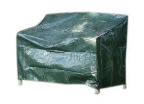 Videx-PE Gartenmöbel Schutzhülle für Gartenbank, 4-Sitzer, grün, 190 cm von Videx
