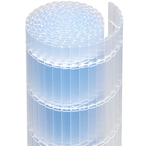Videx-Sichtschutzmatte Rügen SUNLINE, Kunststoff transparent, 140 x 300cm von Videx