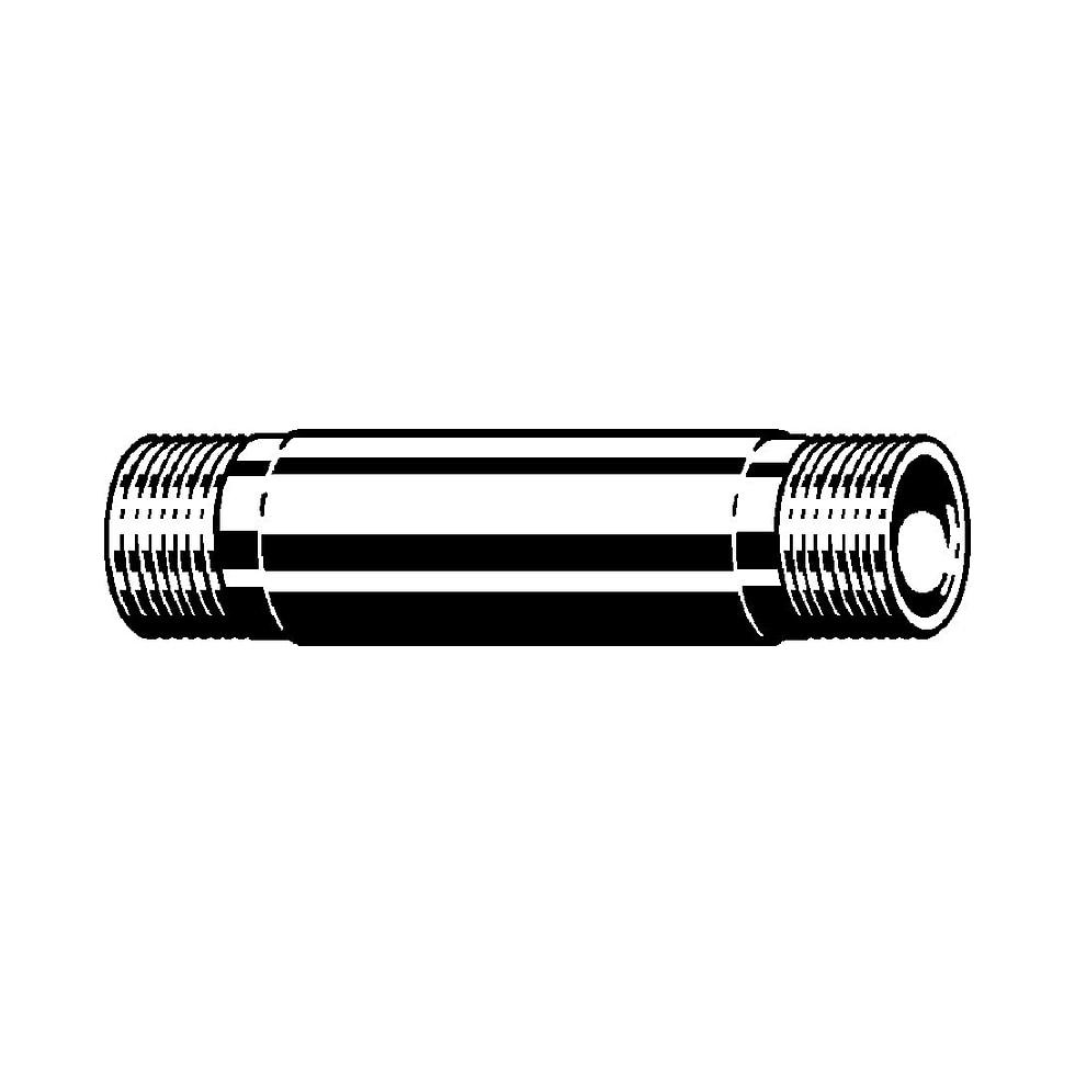 Viega Langnippel 3530 in R1/2 x 100mm Rotguss 267339 von Viega