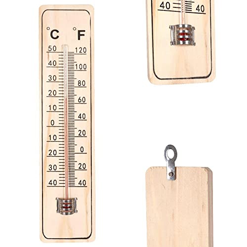 Thermometer Außenthermometer Innenthermometer zum Aufhängen für Innenräume Balkon Terrasse klassisches Design 22 cm von Vilde