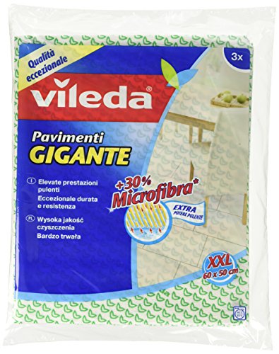 Vileda Giant Boden Tuch, 3 Stück von Vileda