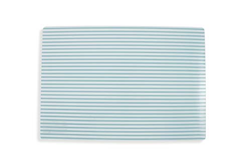 Villa d‘Este Home Tivoli Vinylserviette, PVC, Blau, 30 x 45 x 0,5 cm von Villa d'Este Home Tivoli