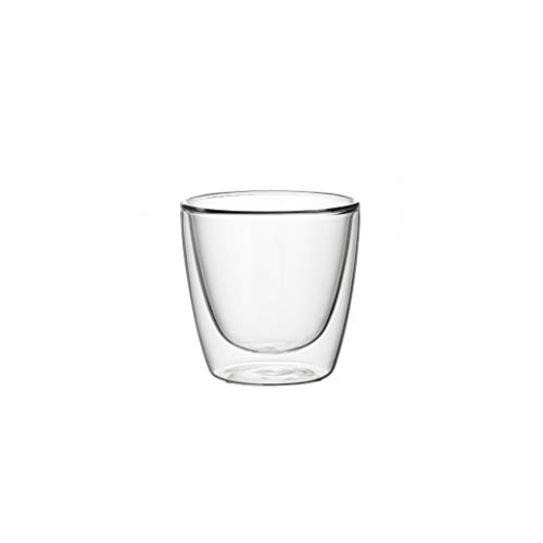 Villeroy und Boch Artesano Hot und Cold Beverages Becher M, 2er-Set, 220 ml, Borosilikatglas, Klar von Villeroy & Boch