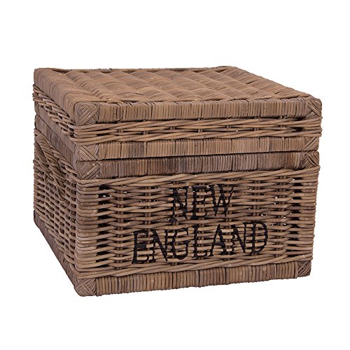 Vintage-Line Korbtruhe New England Korb Rattan Rattankorb Naturrrattan Geflecht von Vintage-Line