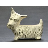 Boho Czech Erphila - Ditmar Urbach Töpferei Hund Terrier Schale von VintageRetroEu