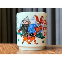 Vintage Porzellan Große Kaffee-Teetasse -Becher 300Mll von VintageshopLatvia