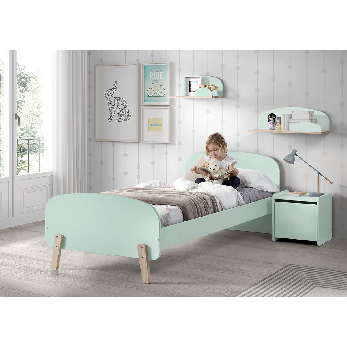 Bett Kiddy (inkl. Lattenrost) von Vipack