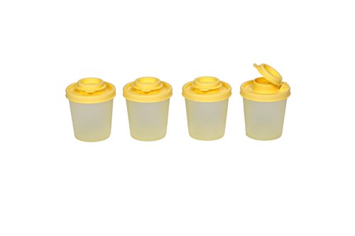 Signoraware Medium Spice Shaker Set 90ml Set of 4 Lemon Yellow von SIGNORA WARE