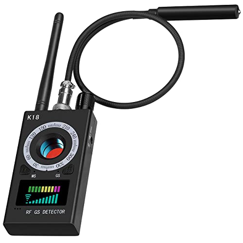 VisorTech Wanzenfinder: Profi-Akku-Spycam- & Wanzendetektor, erkennt 1 MHz-6,5 GHz, GSM u.v.m. (Spycam Detector, Kamera Finder, Spionage Mikrofon) von VisorTech
