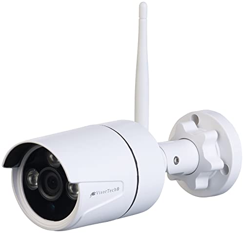 VisorTech Zubehör zu IP Kameras: Funk-IP-Kamera für Überwachungssystem DSC-850.app/750.app V2/1920.app (Überwachungscameras, Ueberwachungskamera Set, Alarmsysteme) von VisorTech