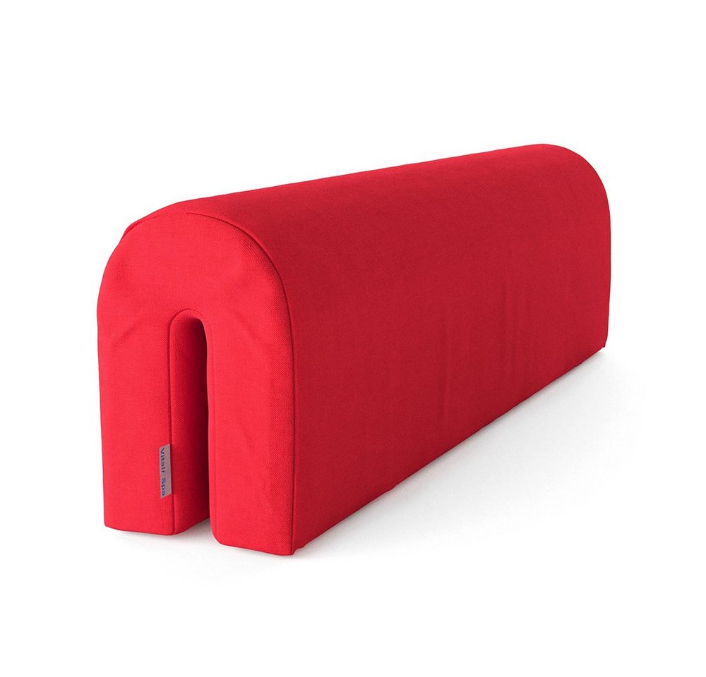 Bettumrandung Bettkantenschutz für Kinderbett Rot 70 cm VitaliSpa®, Höhe 20 mm, (1-tlg) von VitaliSpa®
