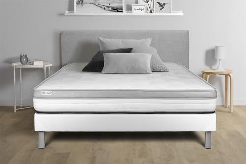 Vitalit VITAL Relax matratze 140 x 190 cm, Rückstellschaum, Härtegrad 4, Höhe : 18 cm, 3 Komfortzonen von Vitalit