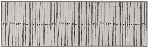 VIVA LA CUCINA Teppich, Synthetikfaser, grau, 57 x 200 x 1,14 cm von VIVA