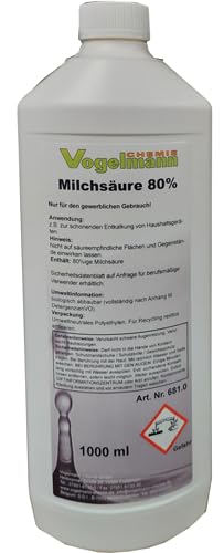 Vogelmann Chemie GmbH Milchsäure 80%, 2 Liter von Vogelmann Chemie GmbH