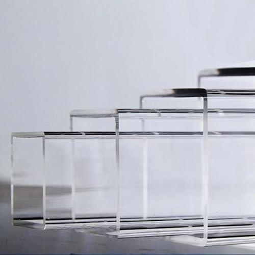 WALNUTS Acryl-Vierkantrohr 10~100 mm Seitliches Acryl-Vierkantrohr Hohlkanal transparentes Plexiglasrohr PMMA-Quartett Cantal (Color : 240mm 1Pcs, Size : 10x10x1mm) von WALNUTS