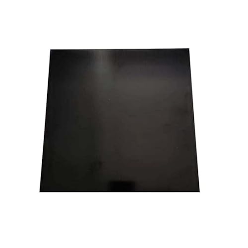 WALNUTS Antistatisches schwarzes Glasfaser-Vorlagenbrett Blatt G10 Epoxidglasfaser FR4 Glasfaserplatte 3D-Drucker Abnehmbare Plattform (Color : 235MM x 235MM, Size : 1mm) von WALNUTS