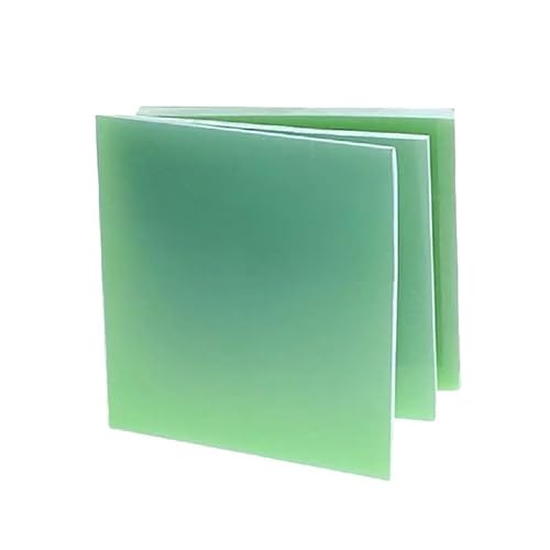 WALNUTS Hellgrüne FR4-Glasfaserplatte, G10-Epoxidplatte, 3240 FR-4-Epoxidharzplatte, Glasfaser, 3D-Druck, DIY (Color : 200x200mm, Size : 2mm) von WALNUTS